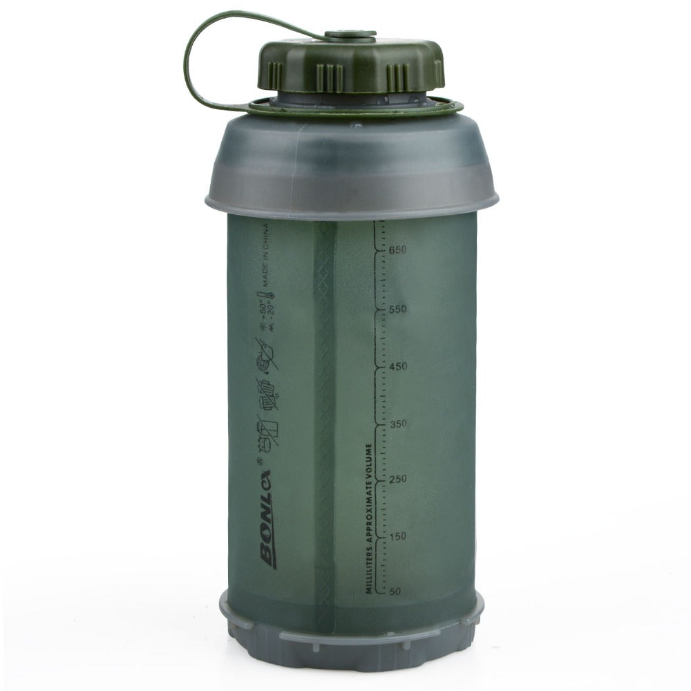 Folding Portable Water Bottle 750ml TPU by HitMyNeed