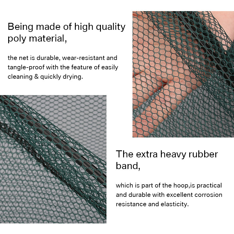Folding Retractable Fishing Net with Telescopic Handle by HitMyNeed