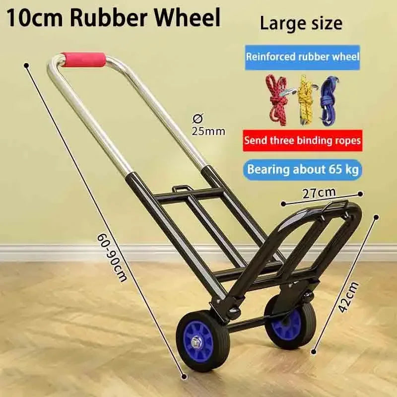 Folding Retractable Trolley Hand Truck Cart by HitMyNeed