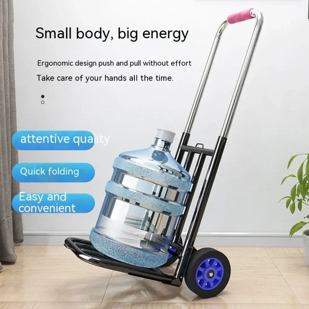 Folding Retractable Trolley Hand Truck Cart by HitMyNeed