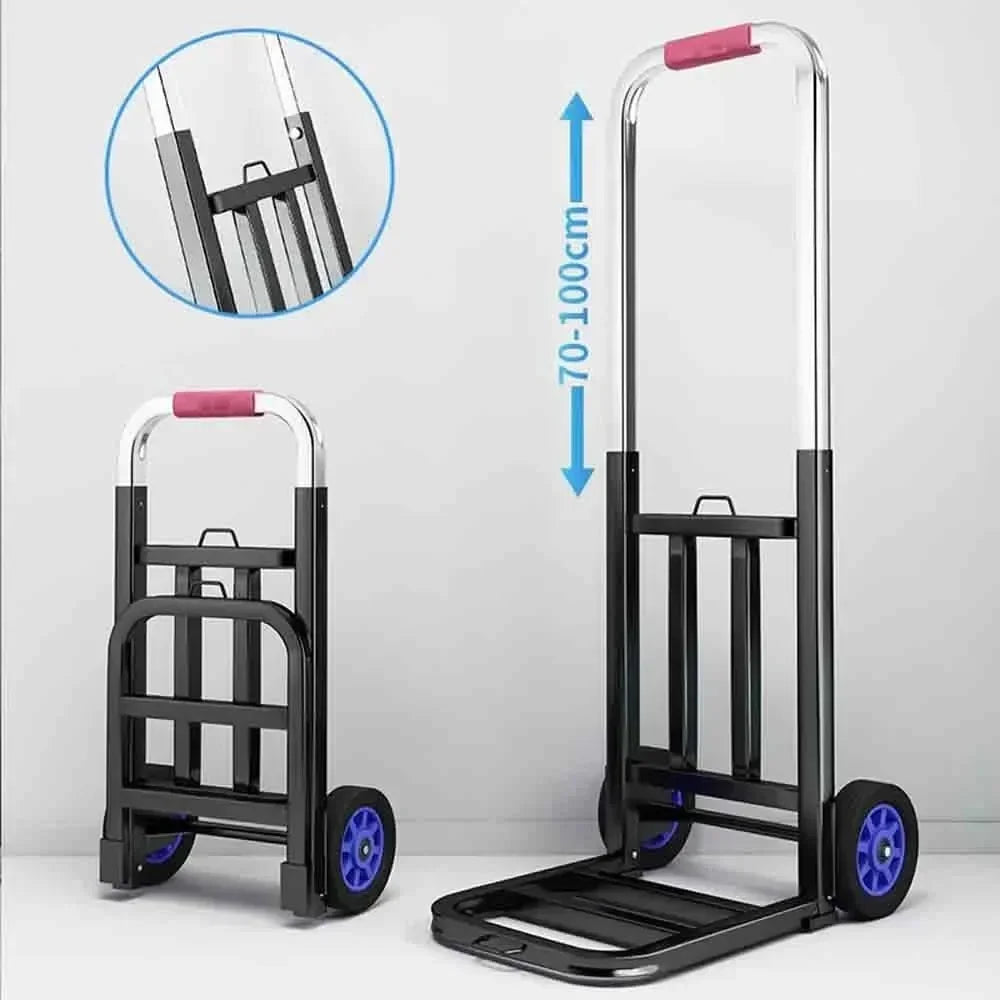 Folding Retractable Trolley Hand Truck Cart by HitMyNeed