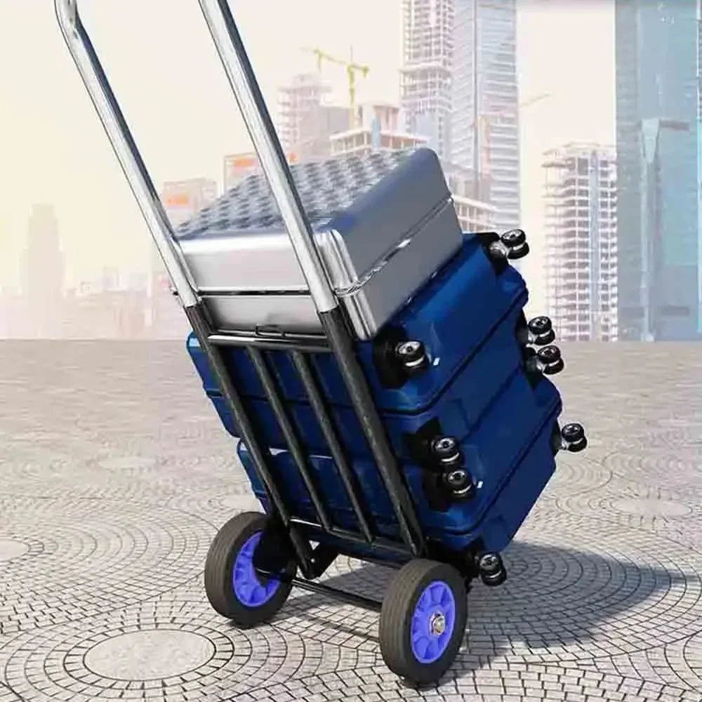 Folding Retractable Trolley Hand Truck Cart by HitMyNeed