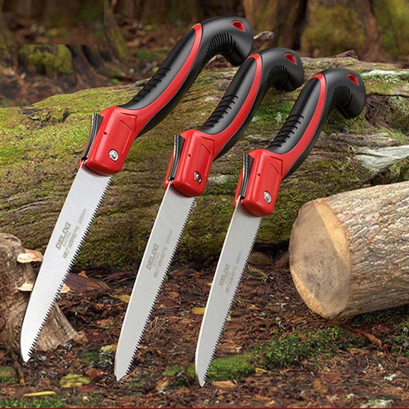 Folding SK5 Steel Saw with One-Button Lock 180-300mm 300mm by HitMyNeed