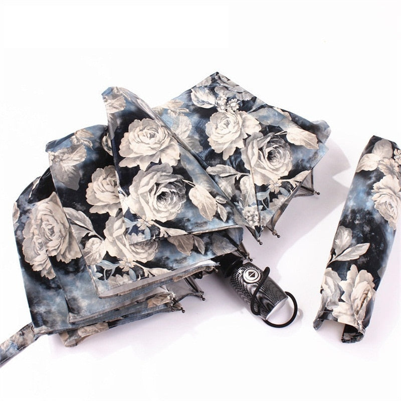 Folding Umbrella - Compact, Windproof & UV Protection by HitMyNeed