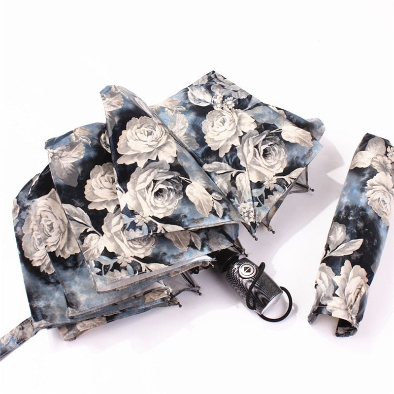 Folding Umbrella - Compact, Windproof & UV Protection by HitMyNeed