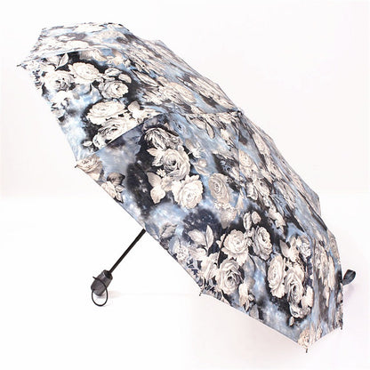 Folding Umbrella - Compact, Windproof & UV Protection by HitMyNeed