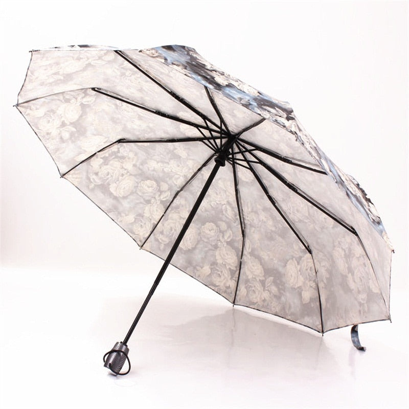 Folding Umbrella - Compact, Windproof & UV Protection by HitMyNeed
