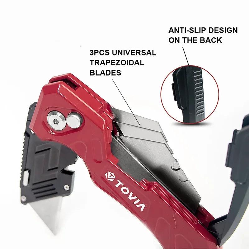 Folding Utility Knife with Replaceable Blades by HitMyNeed