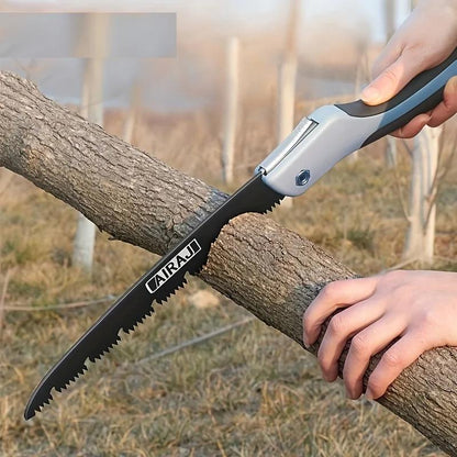 Folding Wood Saw for Camping, Pruning & DIY by HitMyNeed