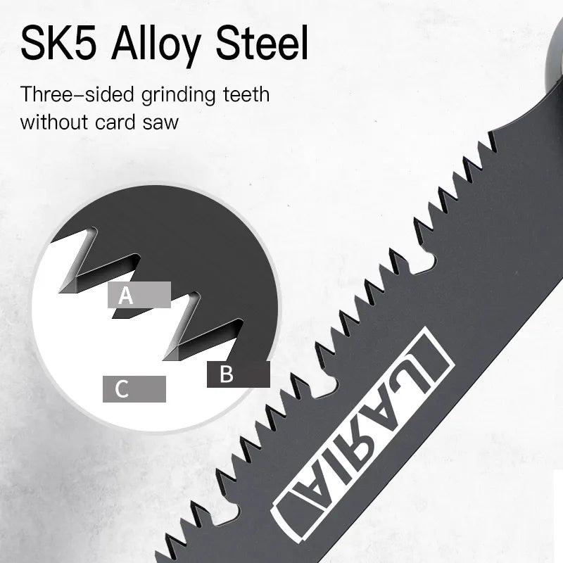 Folding Wood Saw for Camping, Pruning & DIY by HitMyNeed