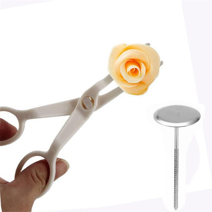 Fondant Flower Scissors and Icing Nail Set by HitMyNeed