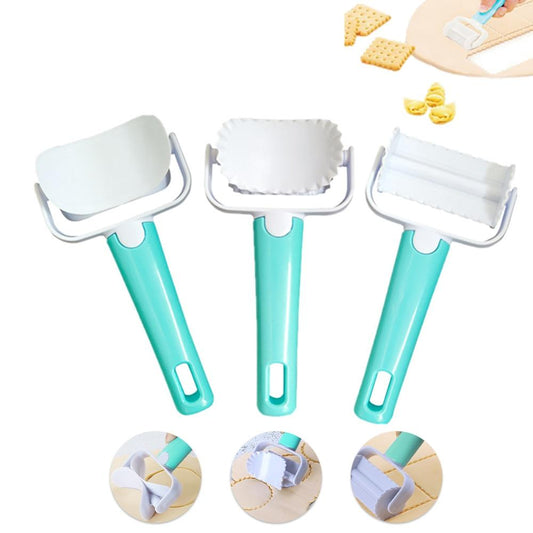 Food Grade Cookie Cutter Rollers Set (3 pcs) by HitMyNeed
