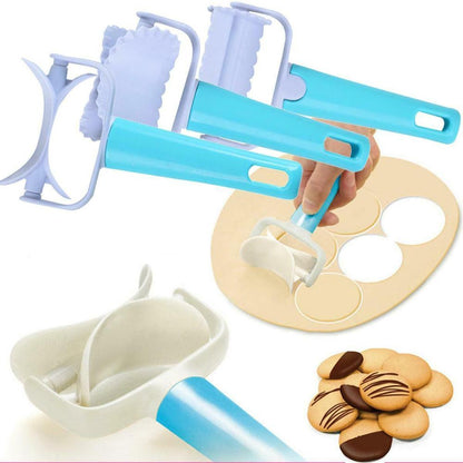 Food Grade Cookie Cutter Rollers Set (3 pcs) by HitMyNeed