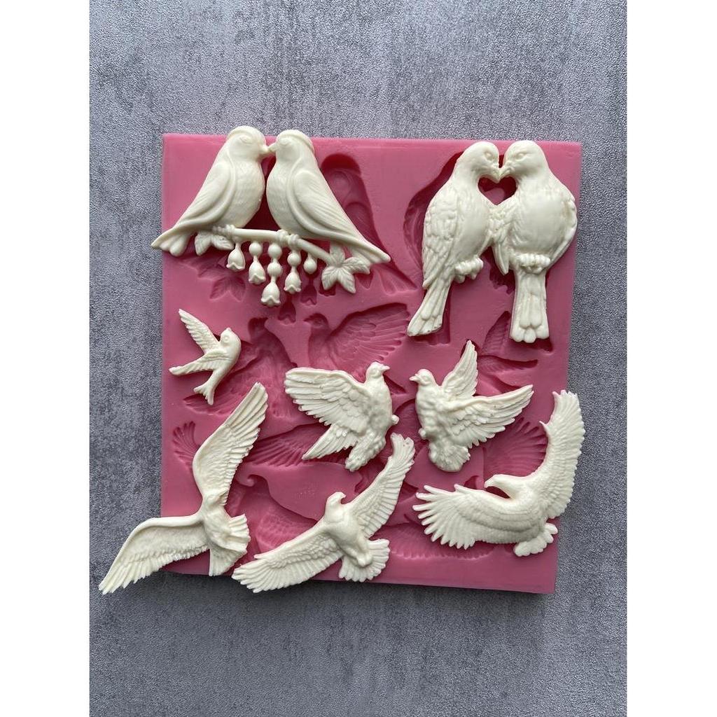 Food Grade Silicone Bird Mold for Baking & Candy by HitMyNeed
