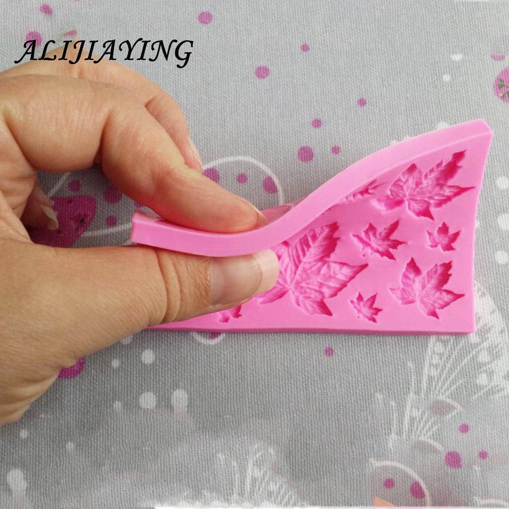 Food Grade Silicone Maple Leaf Mold by HitMyNeed