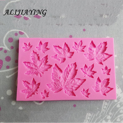 Food Grade Silicone Maple Leaf Mold by HitMyNeed