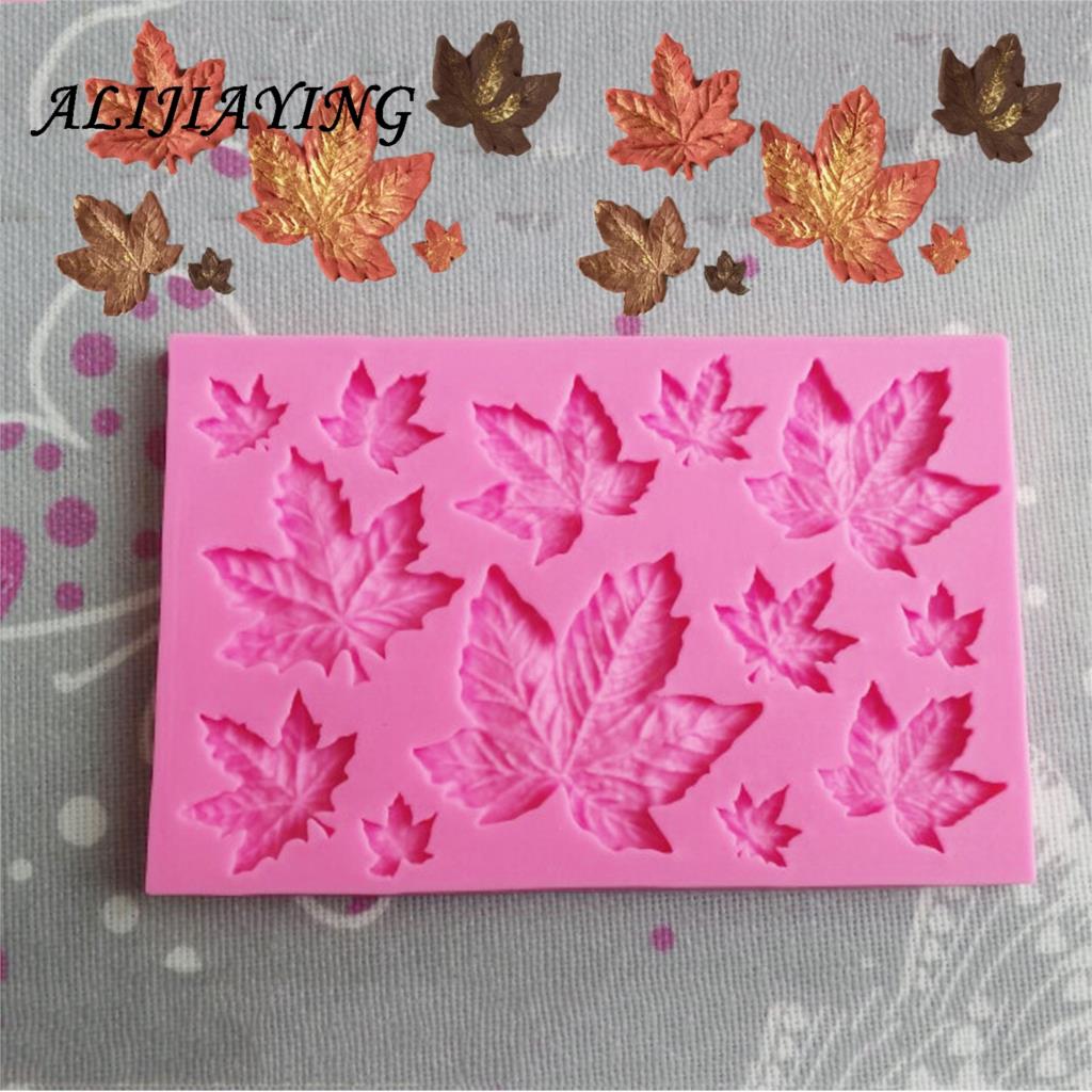 Food Grade Silicone Maple Leaf Mold by HitMyNeed