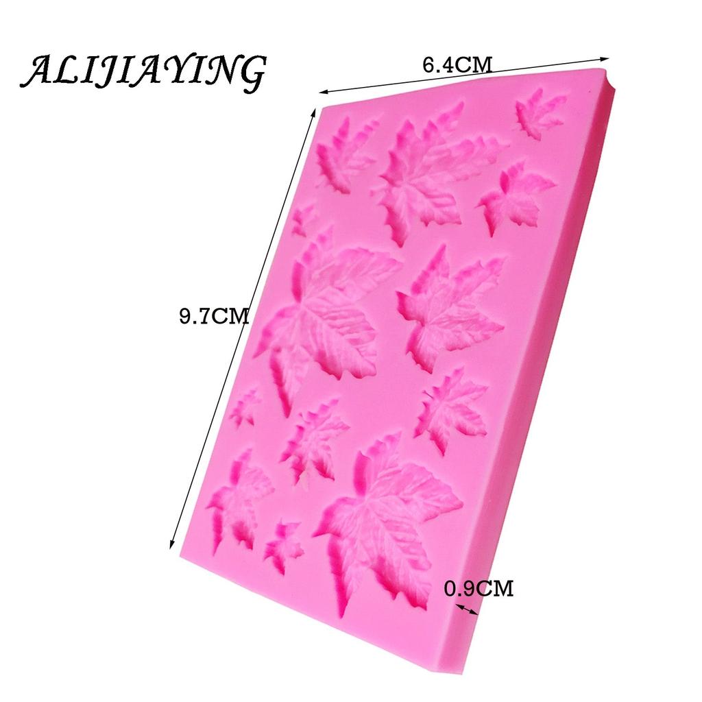 Food Grade Silicone Maple Leaf Mold by HitMyNeed