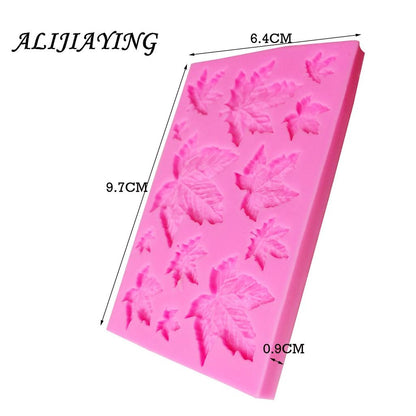 Food Grade Silicone Maple Leaf Mold by HitMyNeed