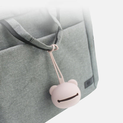 Food Grade Silicone Pacifier Case with Strap by HitMyNeed