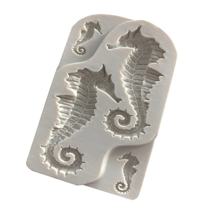 Food Grade Silicone Seahorse Mold for Baking & Crafts by HitMyNeed