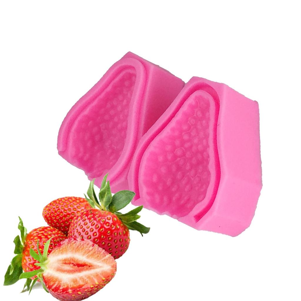 Food Grade Strawberry Silicone Mold for Baking & Crafts by HitMyNeed