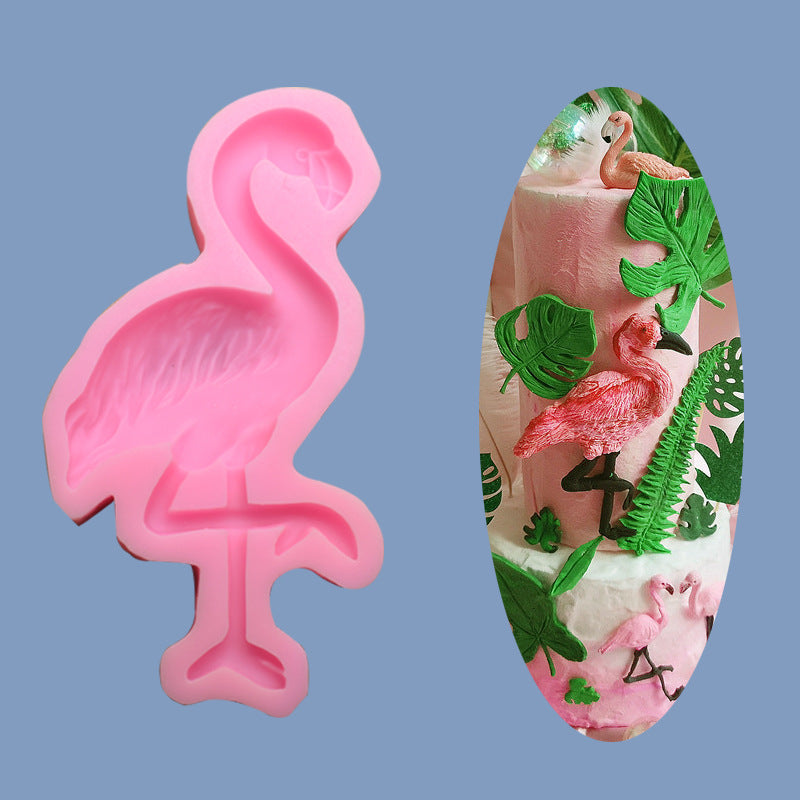 Food Safe Flamingo Silicone Mold for Cakes & Crafts by HitMyNeed