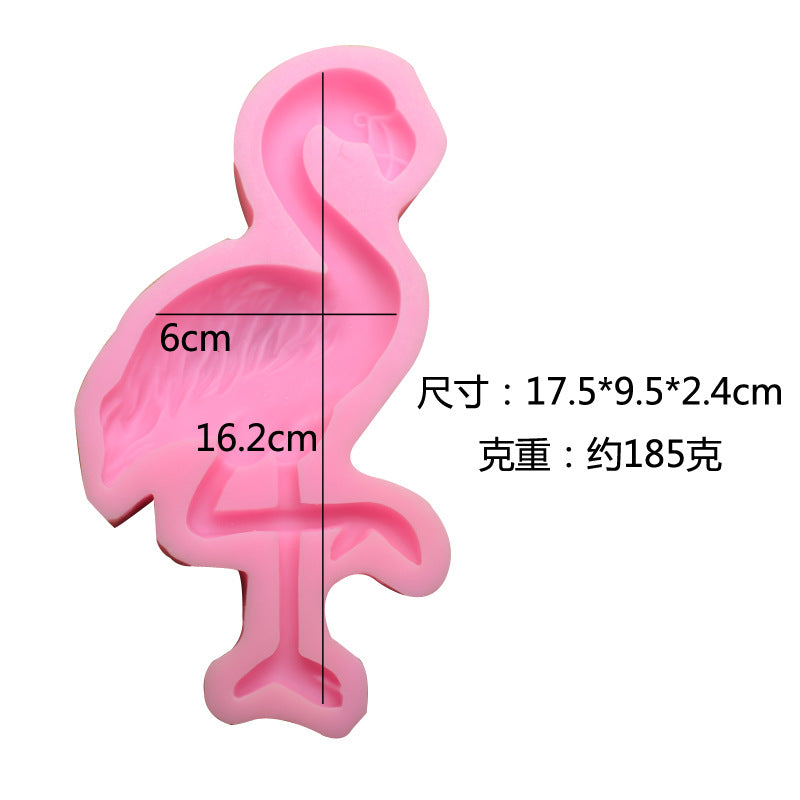 Food Safe Flamingo Silicone Mold for Cakes & Crafts by HitMyNeed