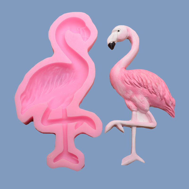 Food Safe Flamingo Silicone Mold for Cakes & Crafts by HitMyNeed