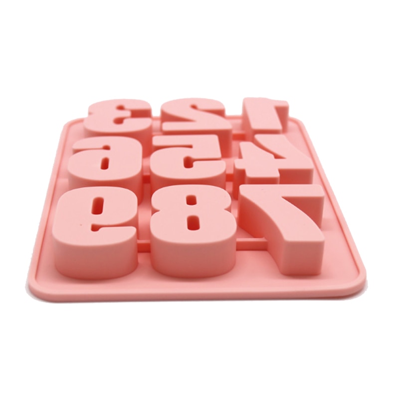 Food-Safe Silicone Number Mold for Cakes & Pastries by HitMyNeed