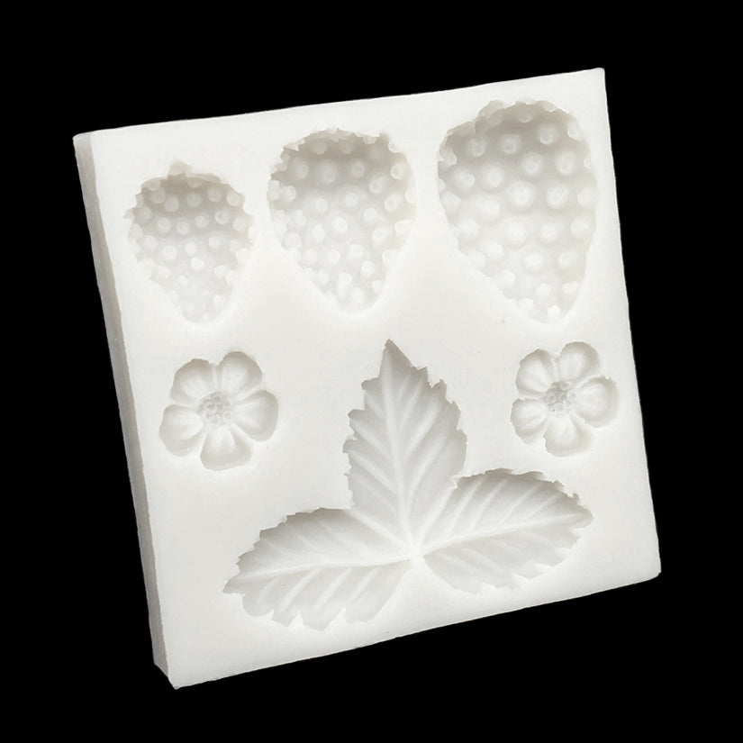 Food Safe Silicone Strawberry Mold for Baking & Crafts by HitMyNeed