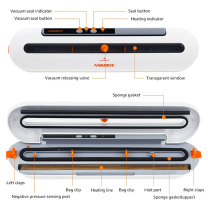 Food Saver Vacuum Sealer with Bags, 30 cm Seal Width by HitMyNeed
