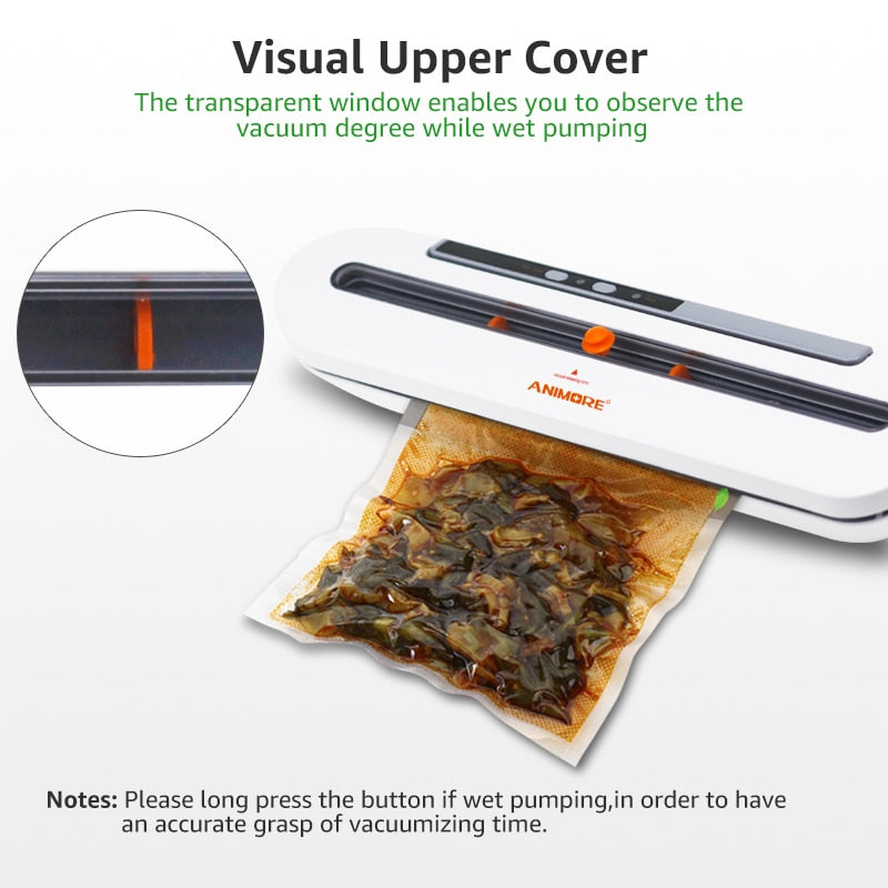 Food Saver Vacuum Sealer with Bags, 30 cm Seal Width by HitMyNeed