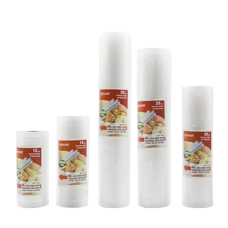 Foodsaver Heat-Sealable Vacuum Bag Rolls (Set of 5) by HitMyNeed