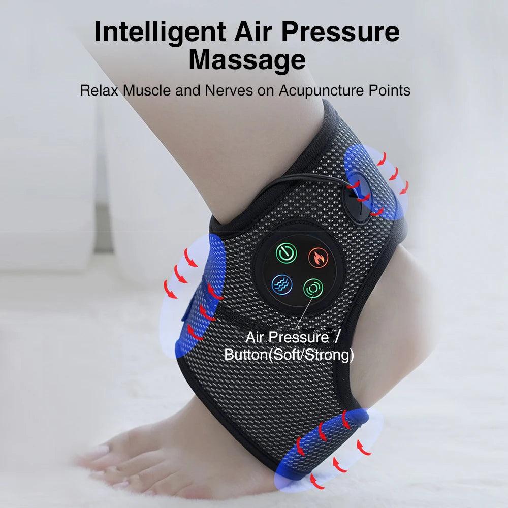 Foot and Ankle Massager with Heat and Air Compression by HitMyNeed
