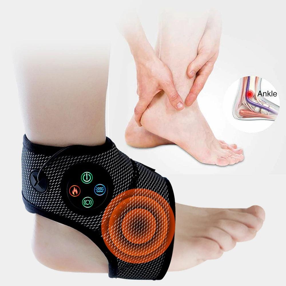 Foot and Ankle Massager with Heat and Air Compression by HitMyNeed
