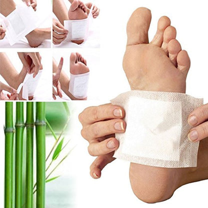Foot Detox Pads Patch Set (10 Pads + 10 Adhesives) by HitMyNeed