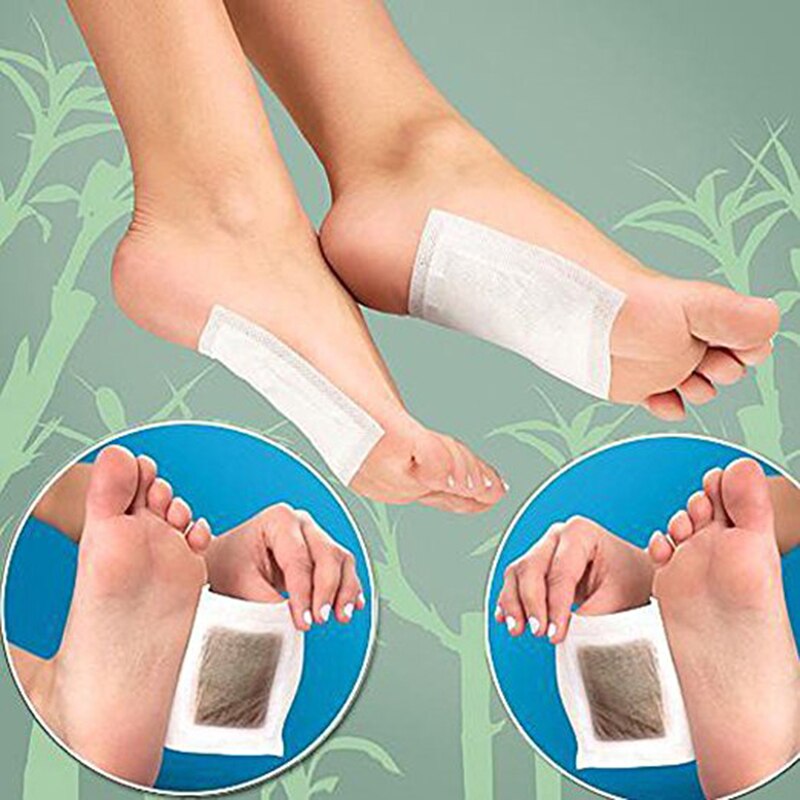 Foot Detox Pads Patch Set (10 Pads + 10 Adhesives) by HitMyNeed
