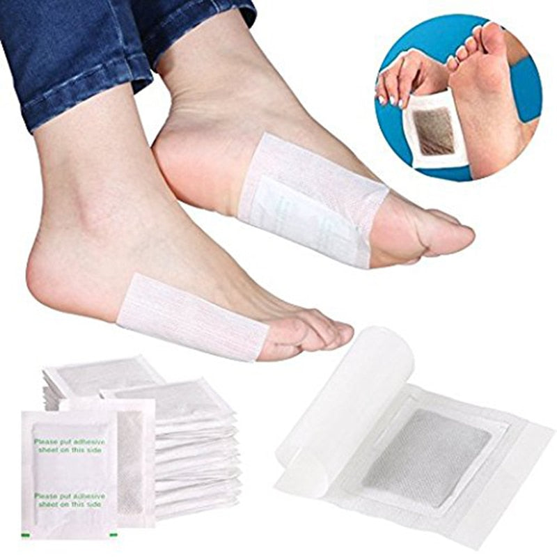 Foot Detox Pads Patch Set (10 Pads + 10 Adhesives) by HitMyNeed