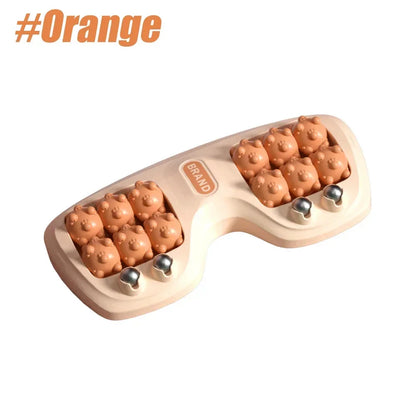Foot Massage Roller for Plantar Fasciitis Relief orange by HitMyNeed