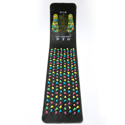 Foot Reflexology Acupressure Mat with Removable Stones by HitMyNeed