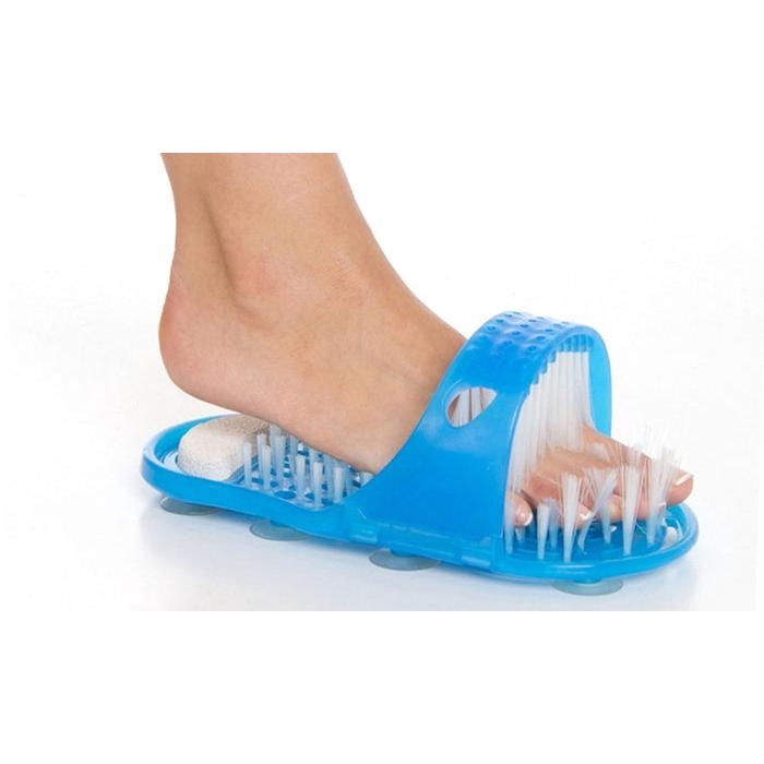 Foot Scrub and Massage Slippers for Shower by HitMyNeed