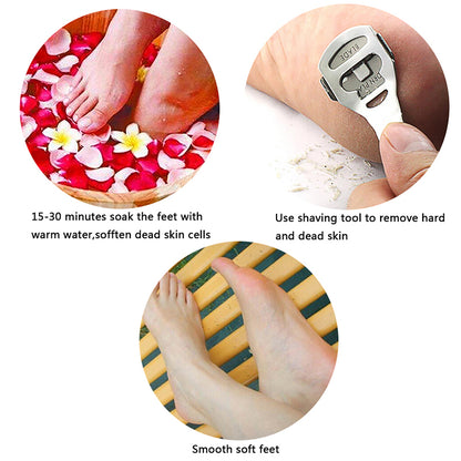 Foot Skin Shaver with 10 Replacement Blades by HitMyNeed