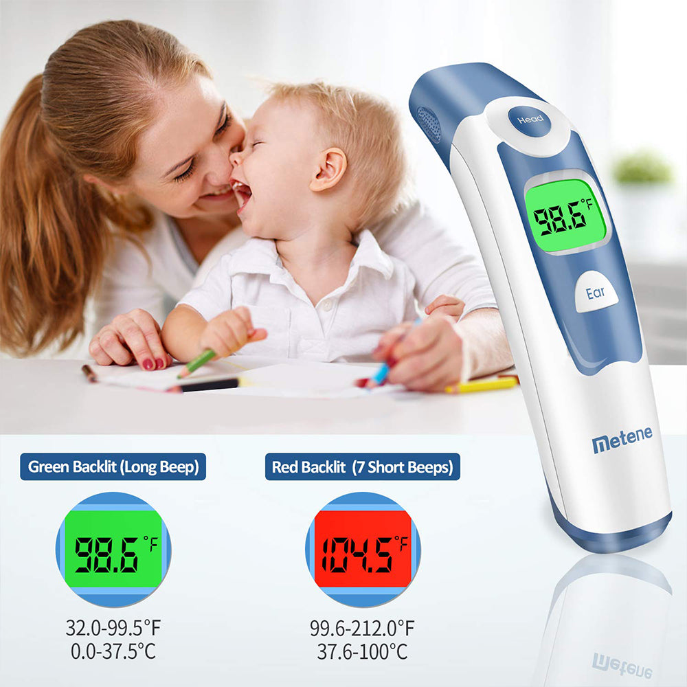 Forehead Infrared Thermometer with Fever Alert by HitMyNeed