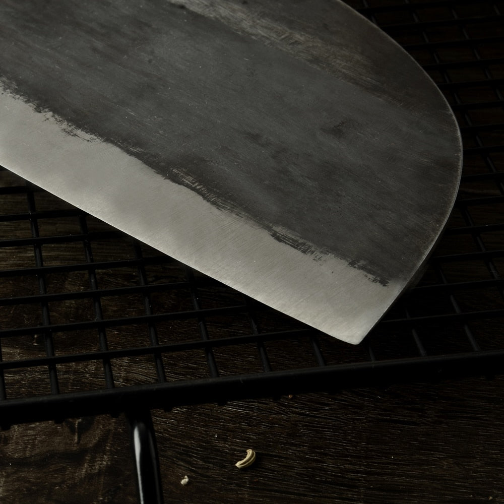 Forged High-Carbon Steel Butcher Bone Chopper Knife by HitMyNeed