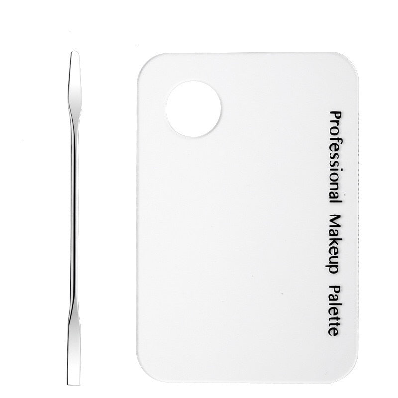 Foundation Mixing Palette with Stainless Spatula by HitMyNeed