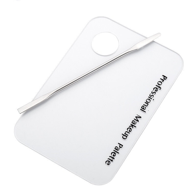 Foundation Mixing Palette with Stainless Spatula by HitMyNeed