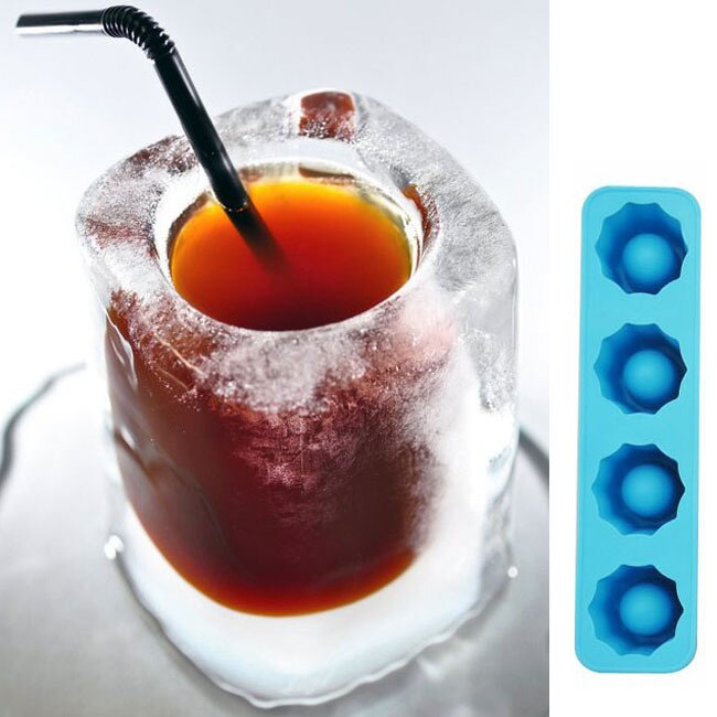 Four-Cavity Silicone Shot Glass Mold by HitMyNeed