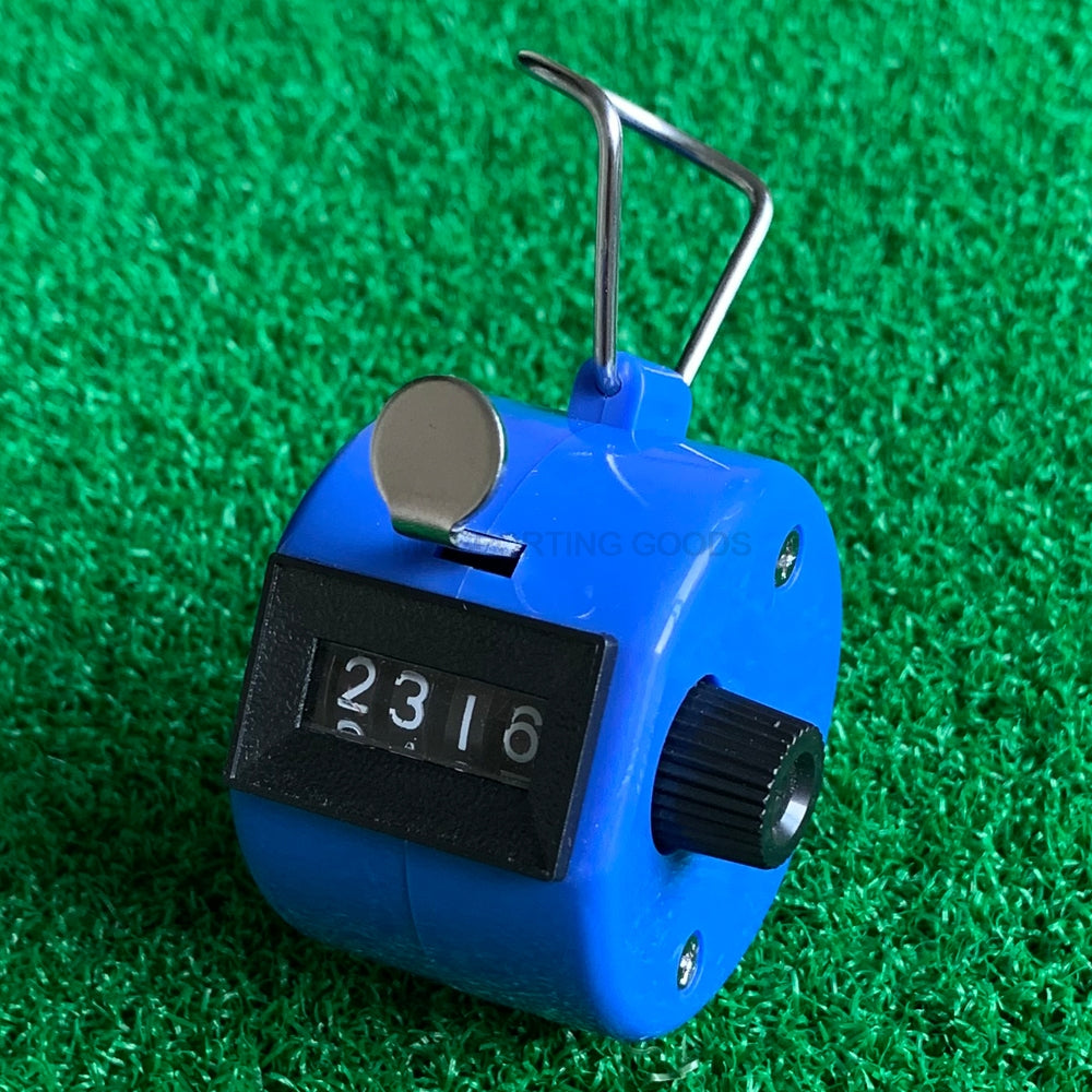 Four Digit Manual Hand Click Counter blue by HitMyNeed