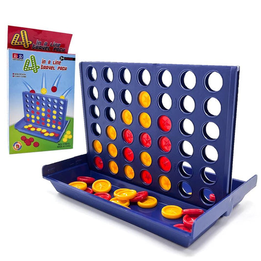 Four in a Row Classic Family Strategy Board Game by HitMyNeed